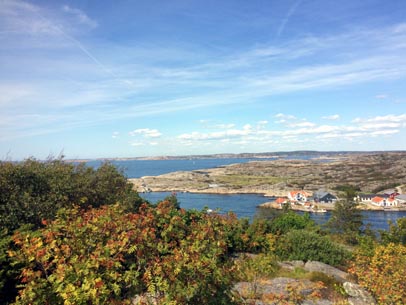 Blick von Insel zu Insel