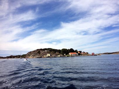 Wir lassen Sandwig auf Styrsö hinter uns