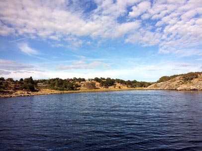 Wir lassen Sandwig auf Styrsö hinter uns