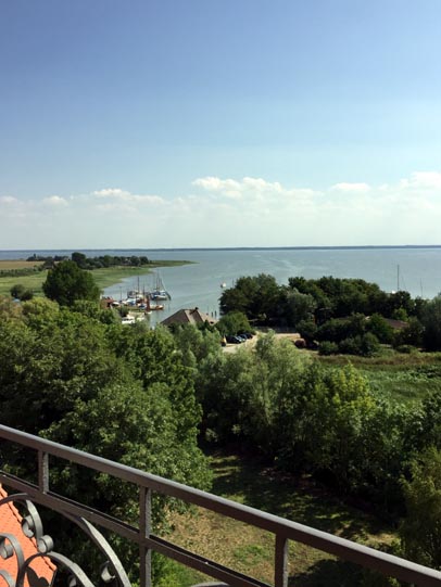 Blick auf die Bodden