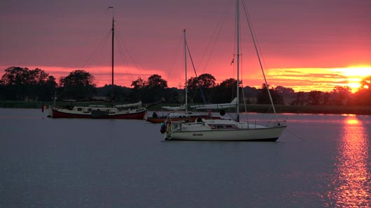 Ankern am Strelasund